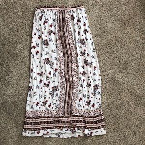 Boho Long Maxi Skirt